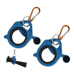 New Set (2) Black Zip Tie Holder Cable Organizer Set Electrician